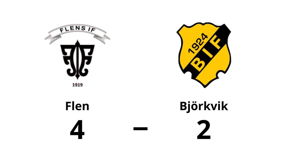 Flens IF vann mot Björkviks IF