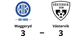 Halvtidsledning blev bara en poäng för Västervik