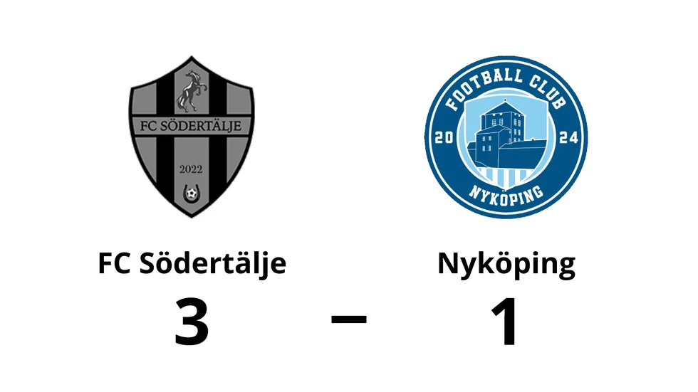 FC Södertälje vann mot FC Nyköping