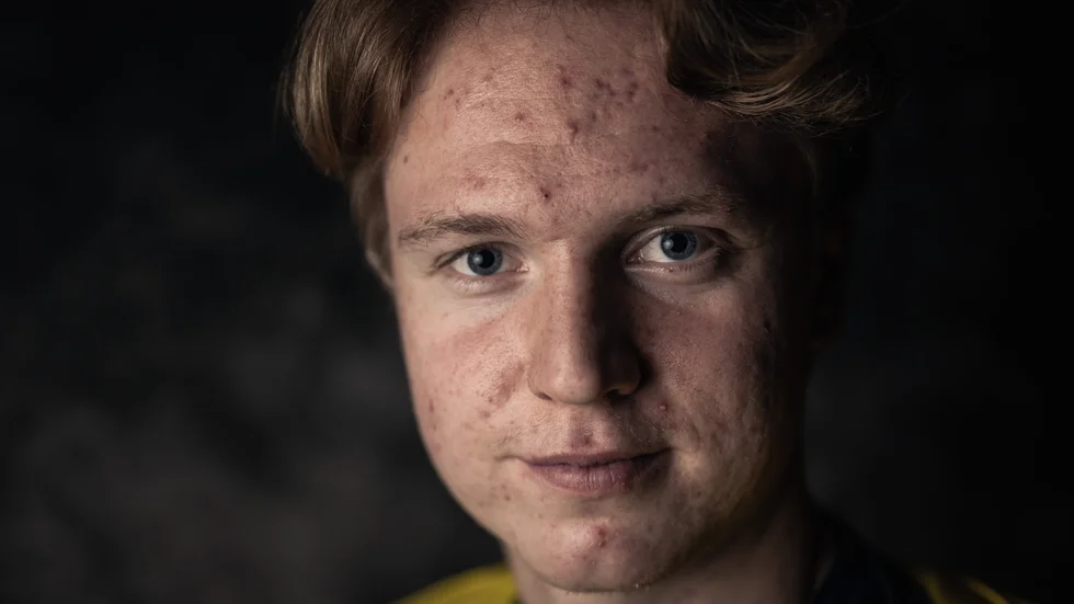 Filip Bystedt tränar en del med LHC i sommar. "Jäkligt kul att få vara med här", säger han.