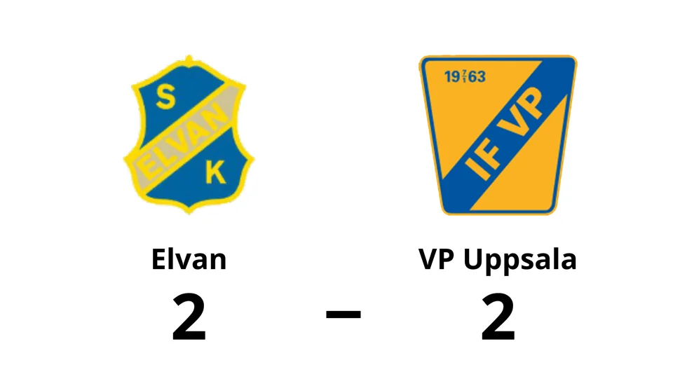 SK Elvan spelade lika mot IF VP Uppsala