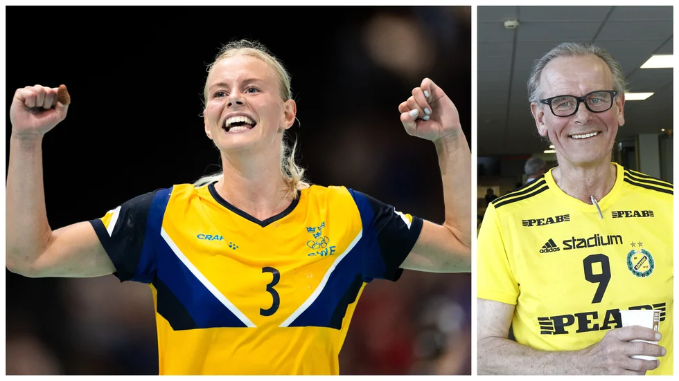 Nils Koppang var med i två OS som fäktare. Nu är han på plats i Paris och ser dottern Nina spela OS i handboll för Sverige.