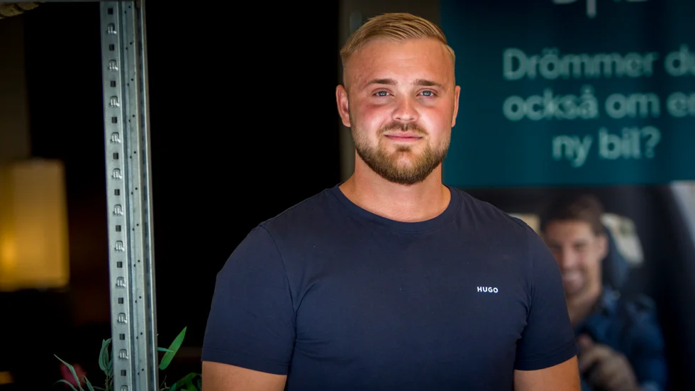 Jordan Jankovic, 25, drömmer om att expandera sitt nystartade företag. "Jag hoppas kunna ha en till två anställda", säger han. 