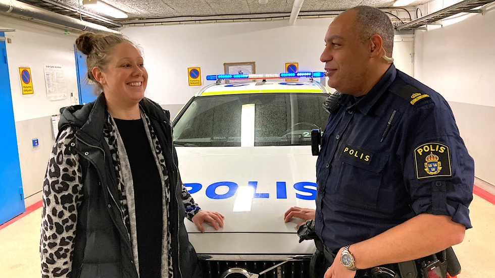 Maria Karlsson och Richard Hedström vill öka allmänhetens medvetenhet om penningtvättsbrott.