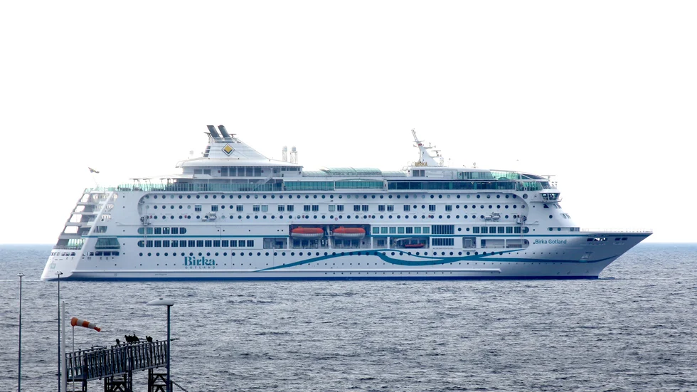 M/S Birka Gotland ägs av Gotlandsbolaget och viking Line till lika delar.