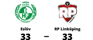 Halvtidsledning blev bara en poäng för Eslöv
