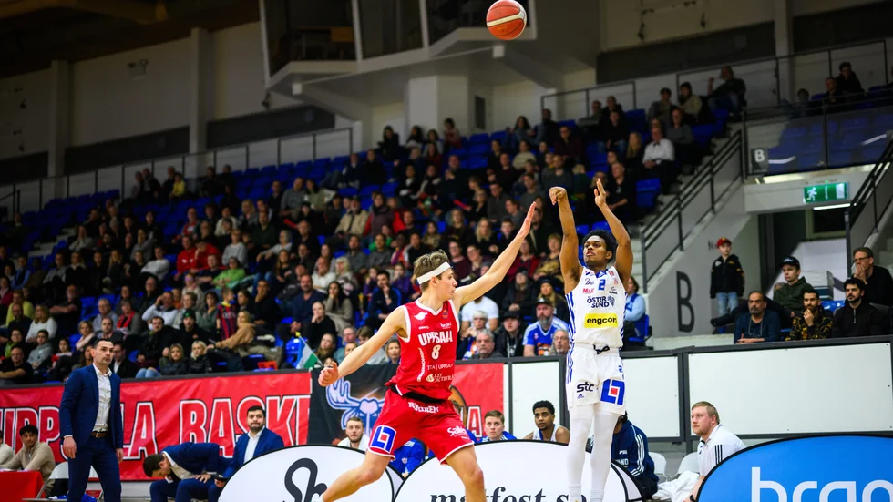 Uppsala Baskets säsong tog slut i kvartsfinal. Nu får klubben blicka framåt. Arkivbild.