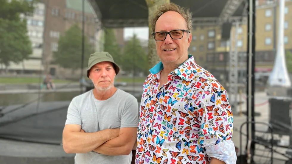 Micke Byström och Peter Torsén om krisplanen ifall det regnar under Picnic i Parken – "Det finns ingen".