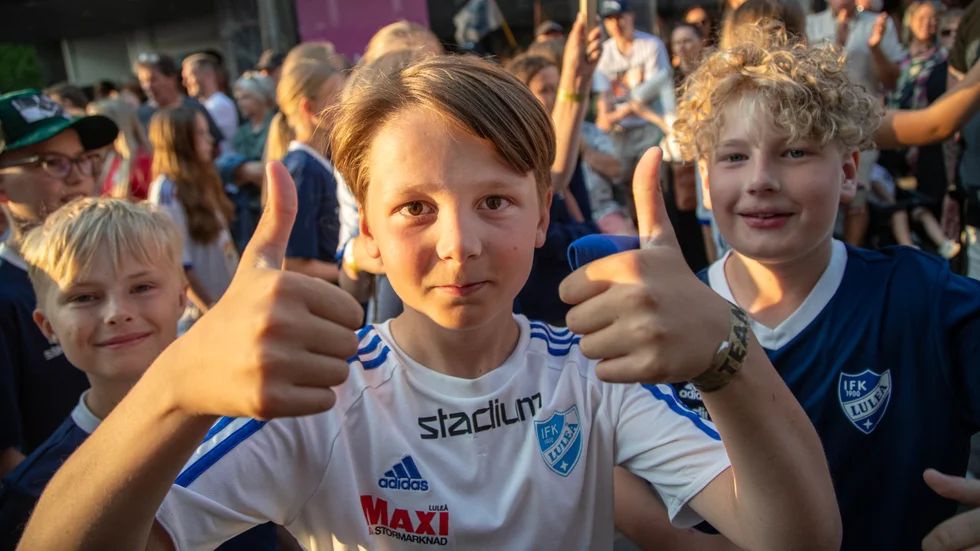 Piteå Summer Games parad.