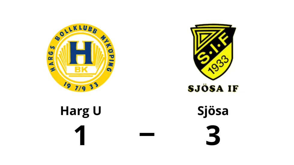 Hargs BK U förlorade mot Sjösa IF