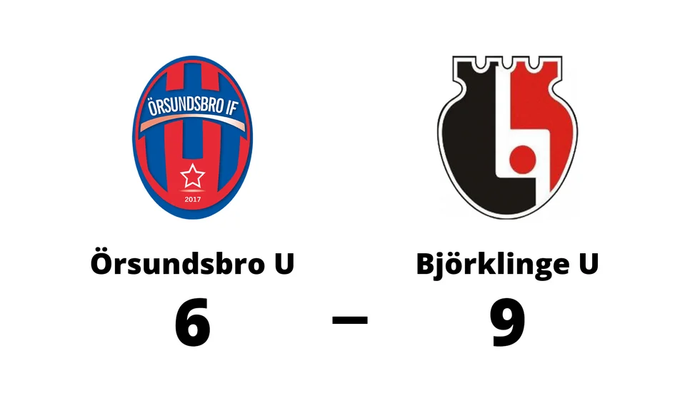 Örsundsbro IF U förlorade mot Björklinge BK U