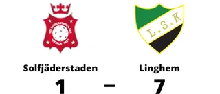 Tung förlust på hemmaplan för Solfjäderstaden mot Linghem