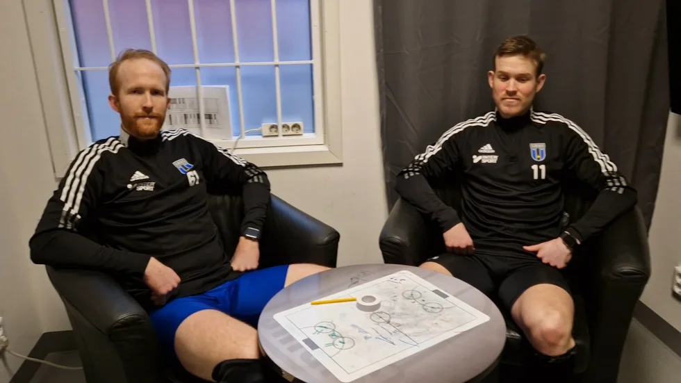 Ted Haraldsson och Albin Thomsen.