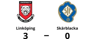 Linköping vann mot Skärblacka efter rivstart