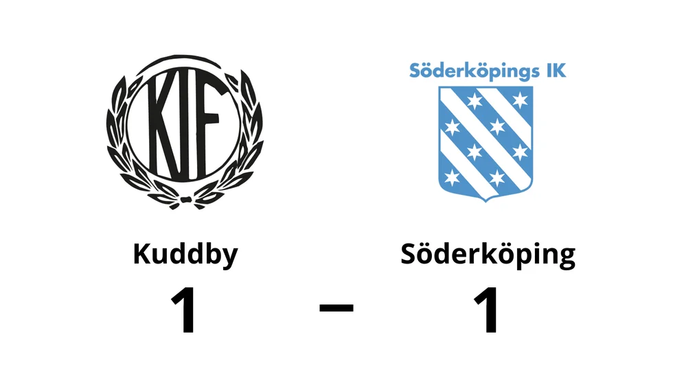 Kuddby IF spelade lika mot Söderköping