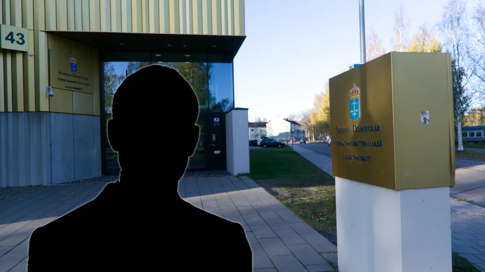 Mannen åtalas efter ett tumult på Porsön i början av juni.