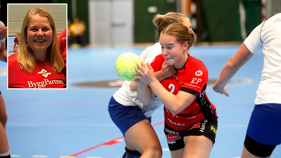 Anne-Lie Glaad, lagledare i EHF och ledamot i tävlingskommittén i Region Mitt som ska avgöra vad som händer med poängfördelningen i division 2-serien. Ebba Salomonsson öser in mål, bland annat har hon gjort 13 i de två matcherna mot Finspång som nu meddelat att de drar sig ur serien med sex omgångar kvar.