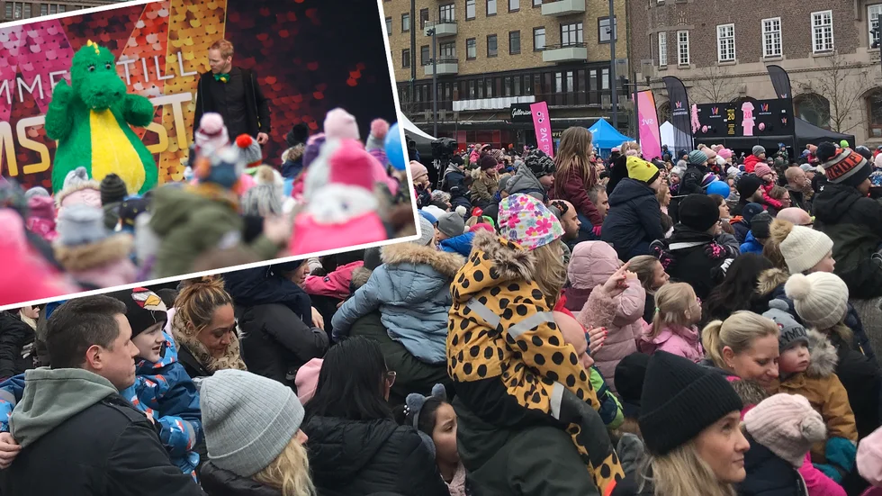 Mellofest på Fristadstorget.