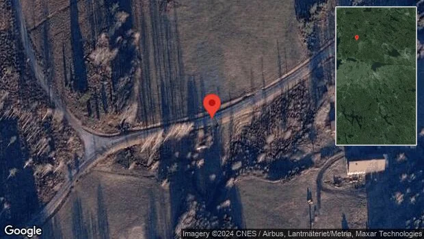 Olycka med en personbil på väg 1101