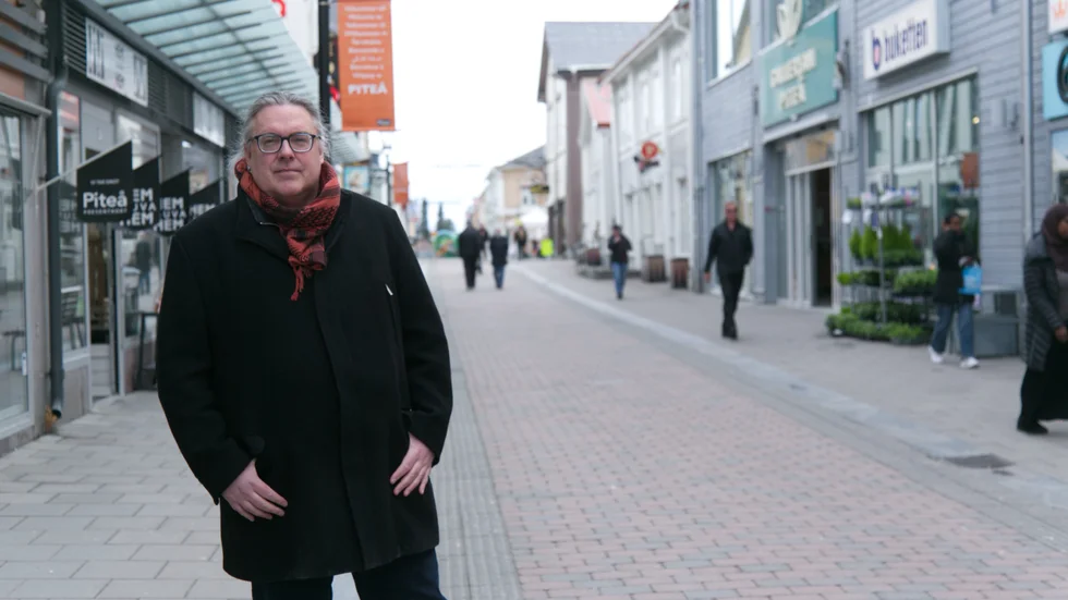 Mats Dahlberg Miljöpartiet Piteå, om EU-valet: ""Miljöpartiet är naturens röst i EU". (Arkivbild)