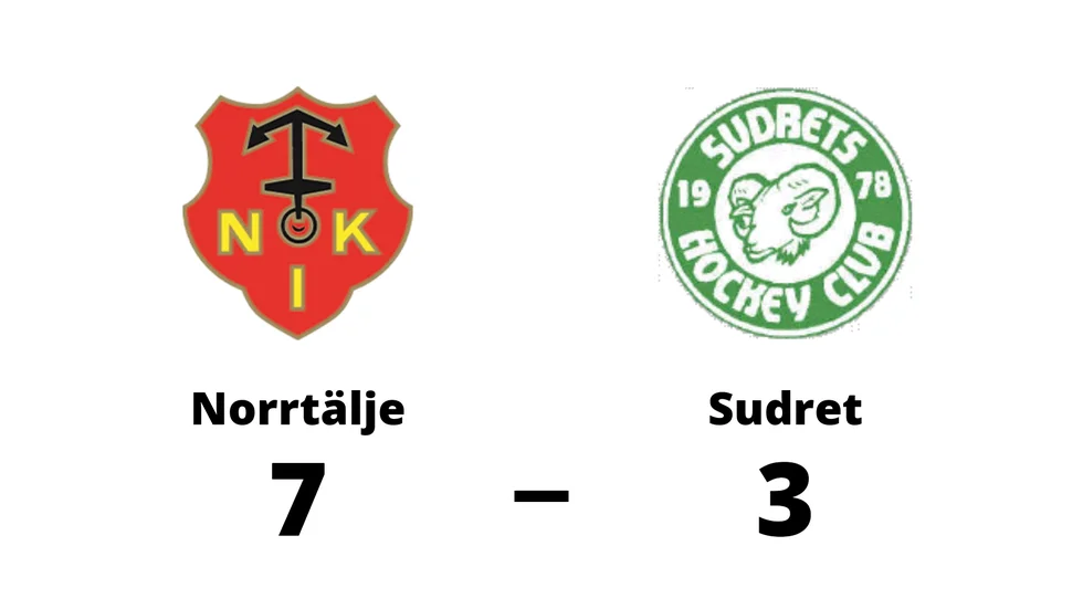 Norrtälje IK vann mot Sudrets HC