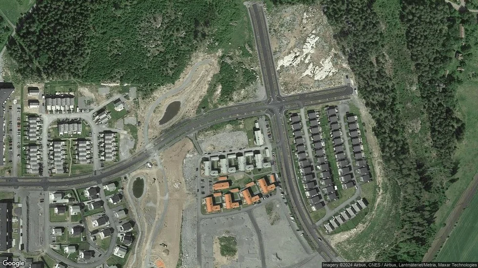 Området kring Stackmolnsvägen 33