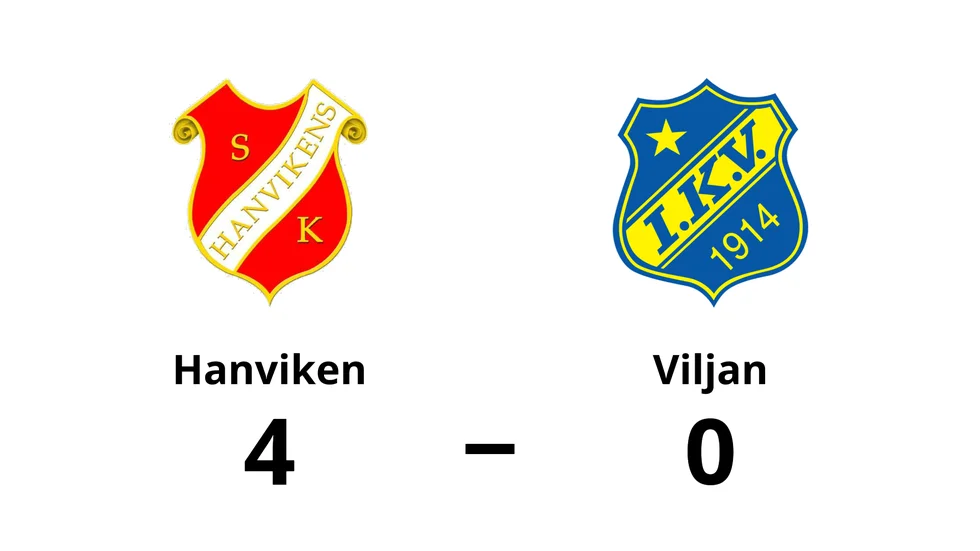 Hanvikens SK vann mot IK Viljan Strängnäs