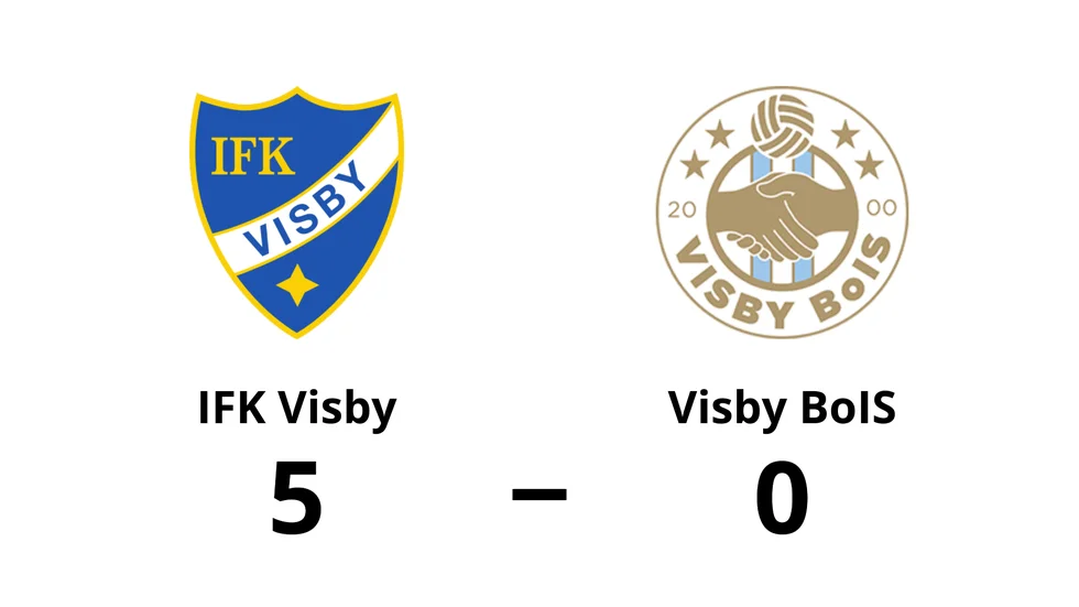 IFK Visby vann mot Visby BoIS