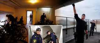 Så går det till – när polisen söker efter vapen i Eskilstuna