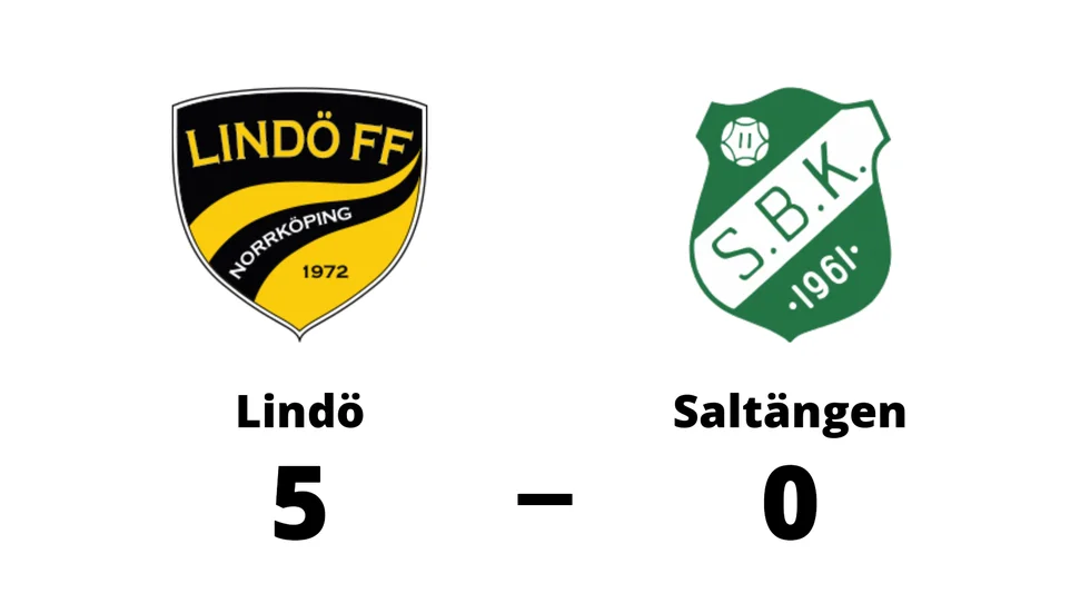Lindö FF vann mot Saltängens BK