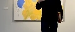 Stefan Hammenbeck var vår konstguru och ledsagare
