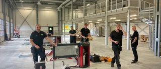 Här bygger de en av Sveriges största däckverkstäder
