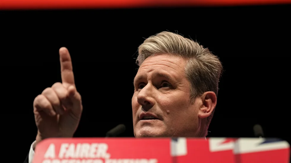Storbritanniens nya premiärminister Keir Starmer.