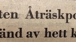 Piteå-Tidningen 14 maj 1949.