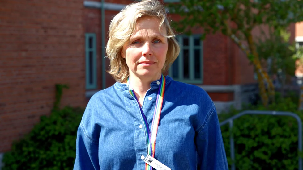 Anna-Clara Collén, sjukhuschef, är orolig för att sommaren kan bli slitig för personalen. 