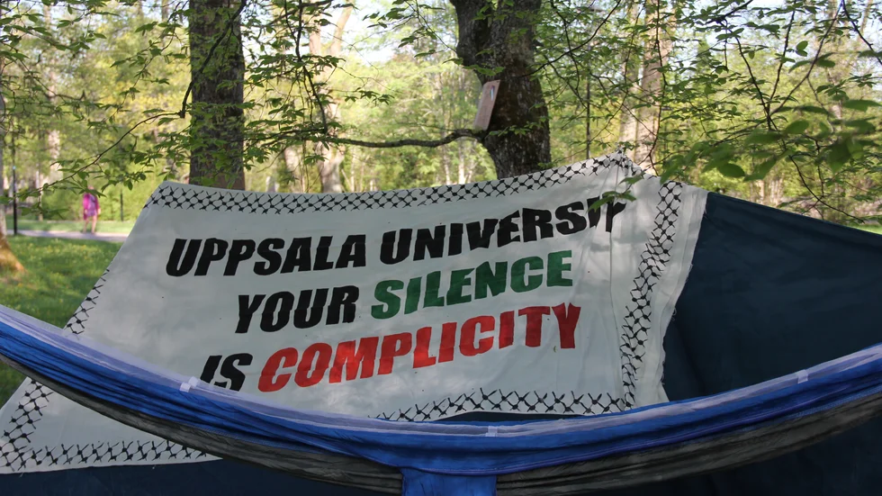 I våras protesterade studenter mot att Uppsala universitet inte tog ställning mot kriget i Gaza. Det har fortfarande inte hänt, men insändarskribenten väntar än på ett agerande från rektorn.