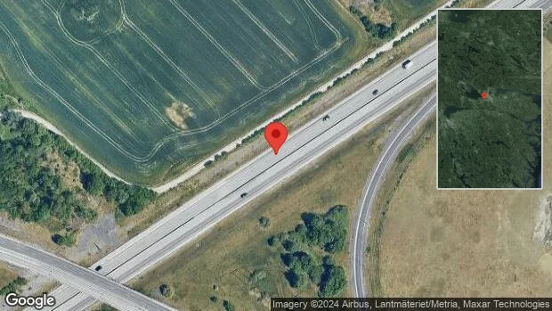 Singelolycka påverkar trafiken på E 4