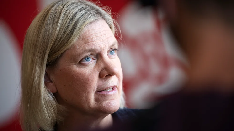 Socialdemokraternas partiledare Magdalena Andersson. Arkivbild.