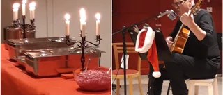 Stämningsfullt julbord för PRO-Arvidsjaur