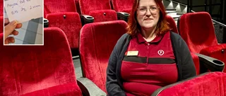 Filmstaden har gått över till handskrivna biobiljetter
