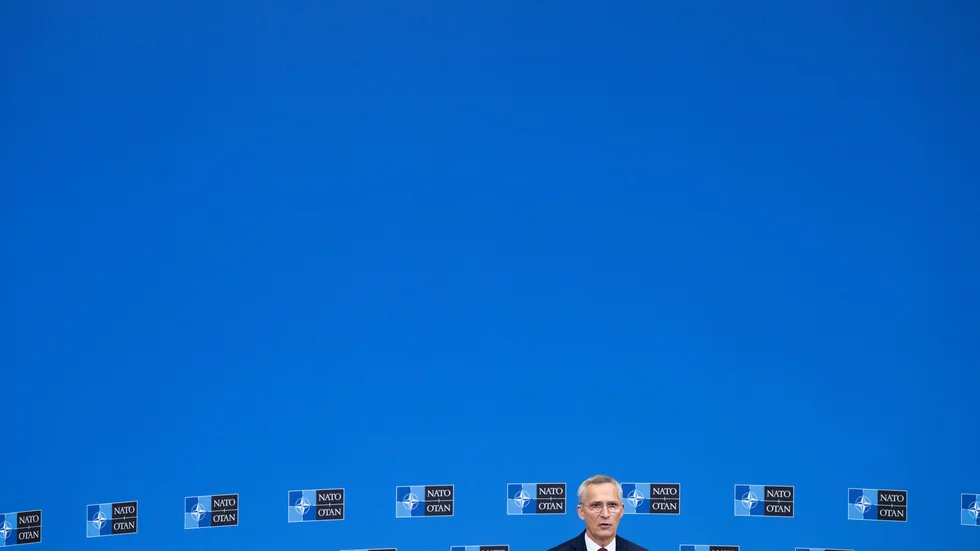 Natos generalsekreterare Jens Stoltenberg hoppas på sällskap. Arkivbild.