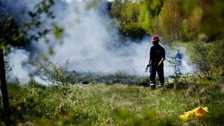Branden var en form av oaktsamhet, trodde räddningstjänstens Peter Schöön.foto: Petra jonsson