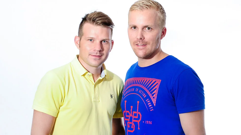 André Samuelsson och Jimmy Landström.