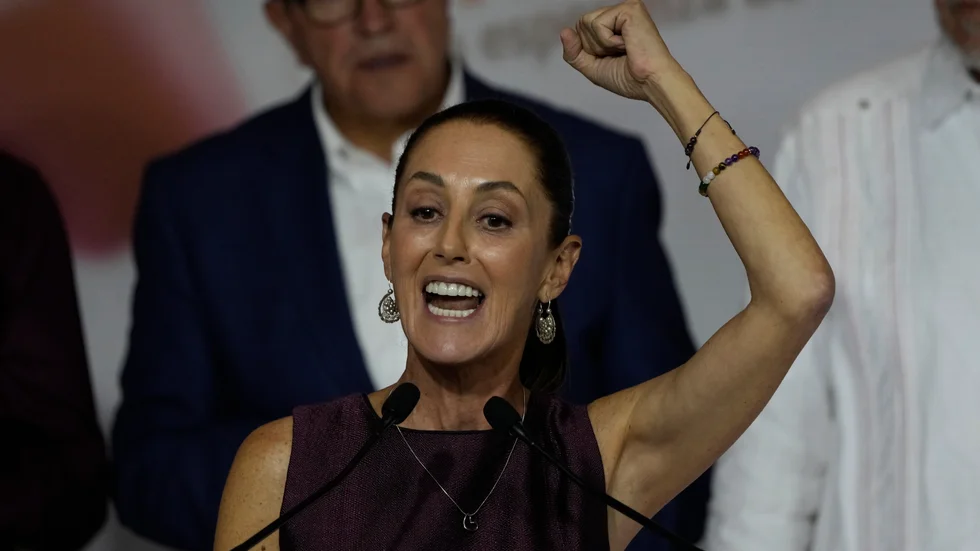 Claudia Sheinbaum har chans att bli den första kvinnan på presidentposten i Mexiko i valet i juni 2024.