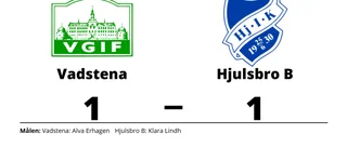 Vadstena kryssade hemma mot Hjulsbro B