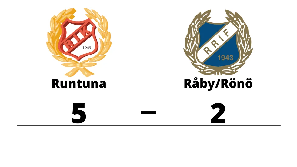 Runtuna IK vann mot Råby-Rönö IF