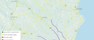 Dagens väglag: Risk för halka