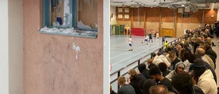 Så reagerar föreningen på inkastade fyrverkeriet och splittret