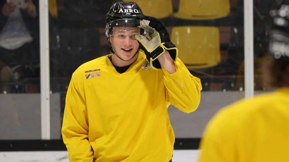 Johan Norberg kör vidare i Vimmerby. 