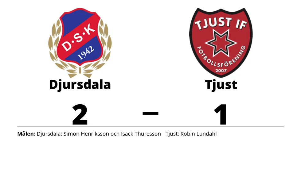 Djursdala SK vann mot Tjust IF FF